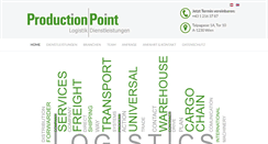 Desktop Screenshot of production-point.at